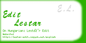 edit lestar business card